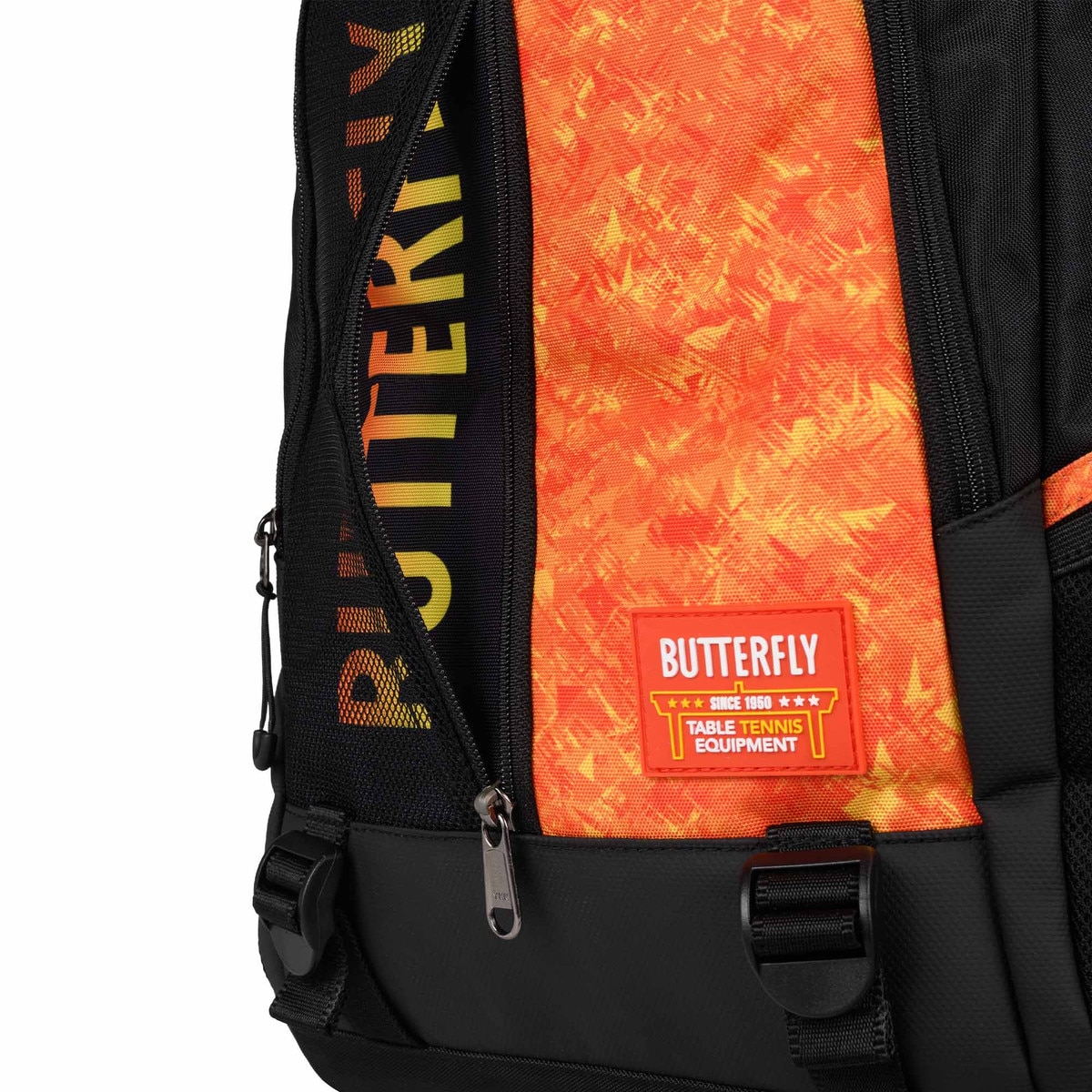 Butterfly Table Tennis Tokai Backpack - Orange - Mesh Pocket